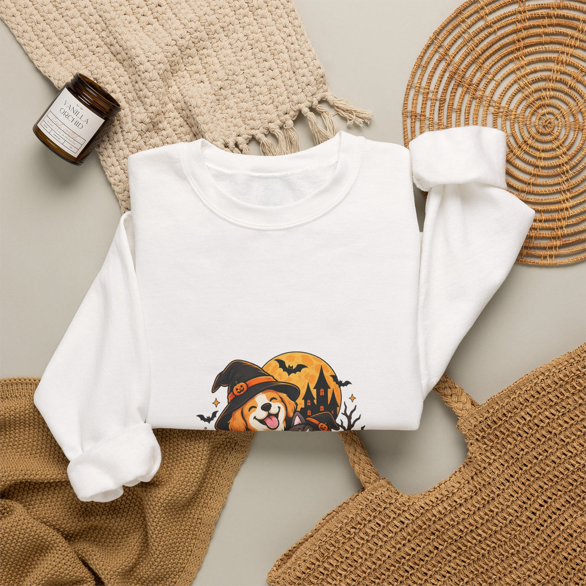 Halloween Petoria Crewneck Sweatshirt